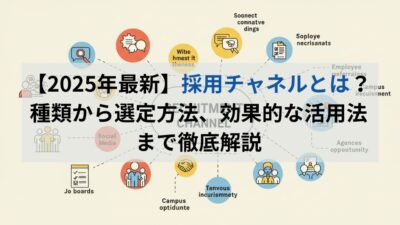 【2025年最新】採用チャネルとは?種類から選定方法、効果的な活用法まで徹底解説